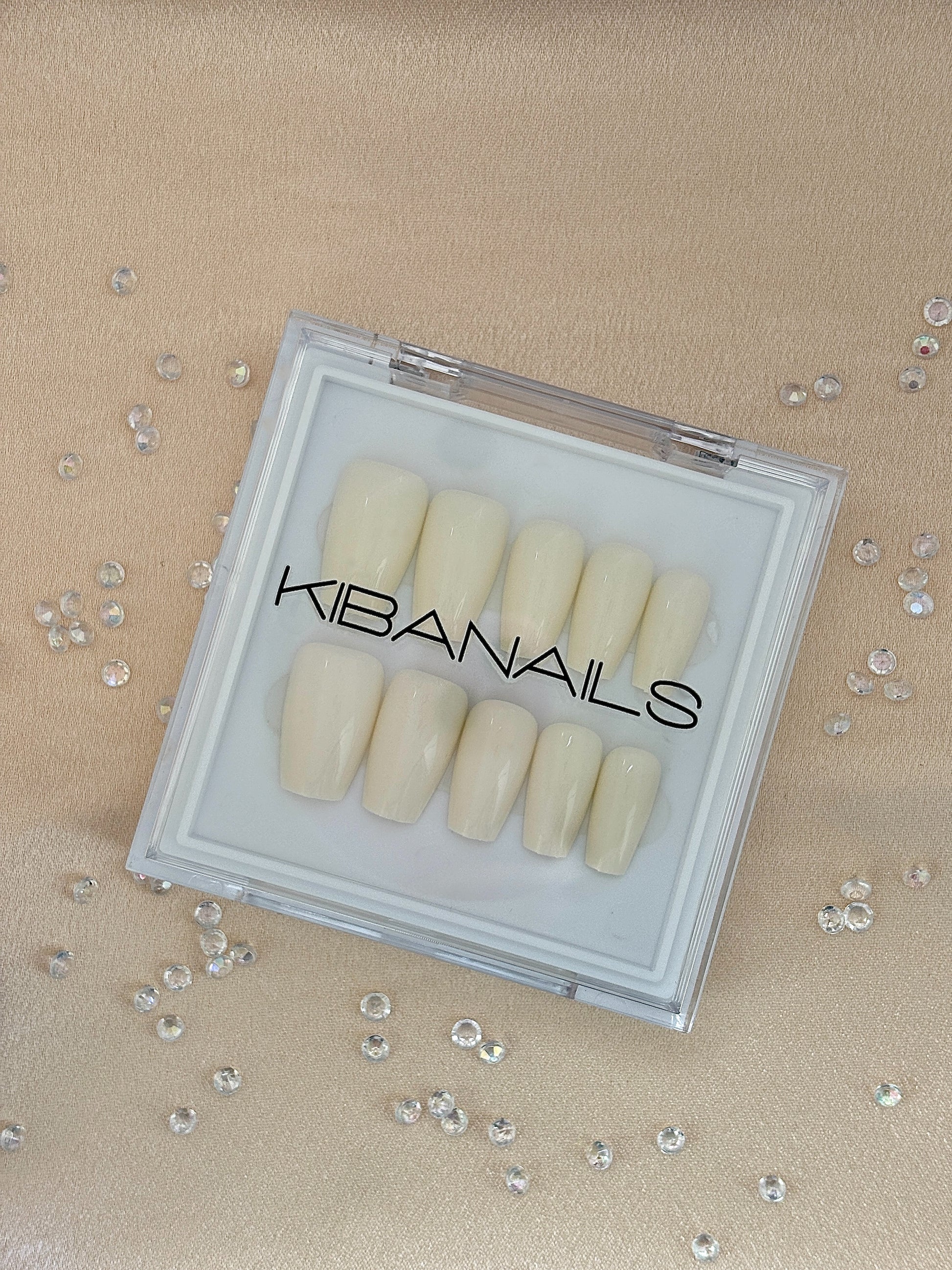 Press-On Nails Champagne Quartz