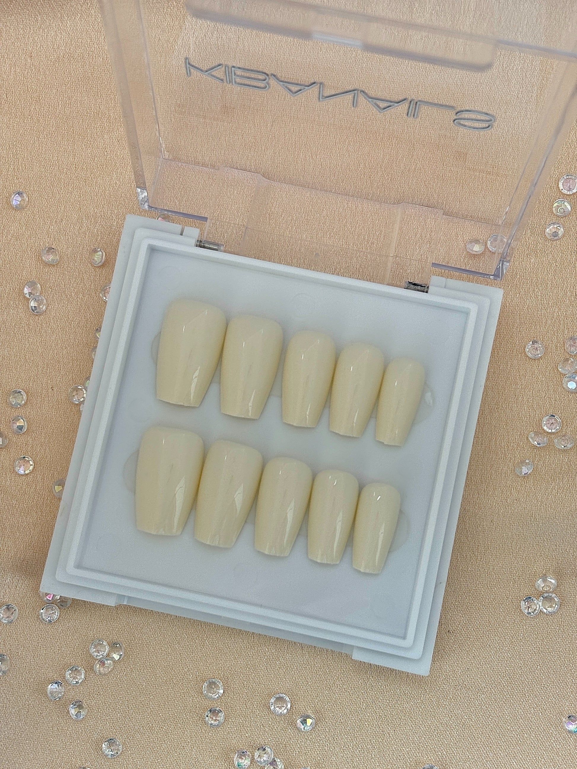 Press-On Nails Champagne Quartz