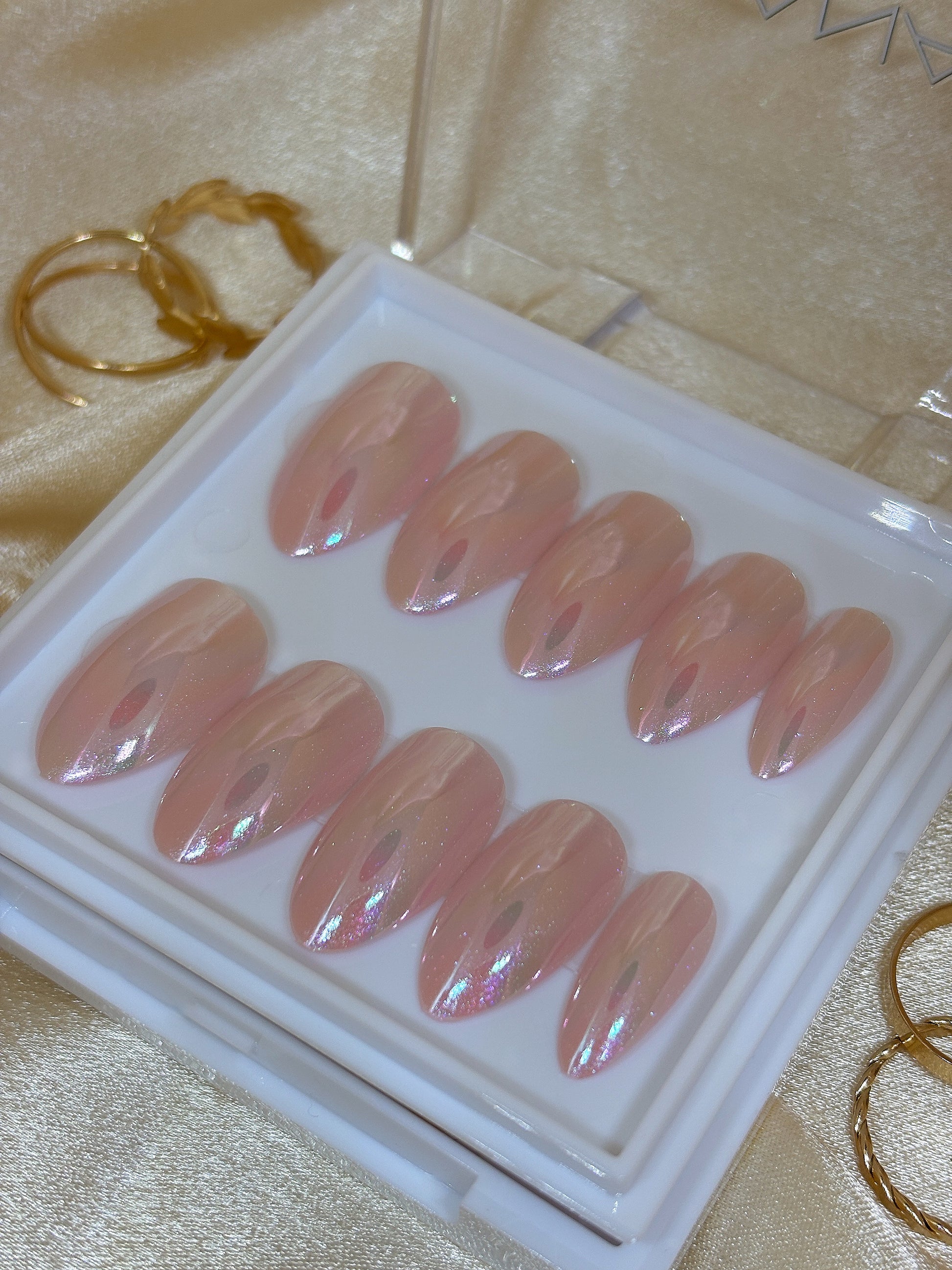 Press-On Nails Cotton Candy
