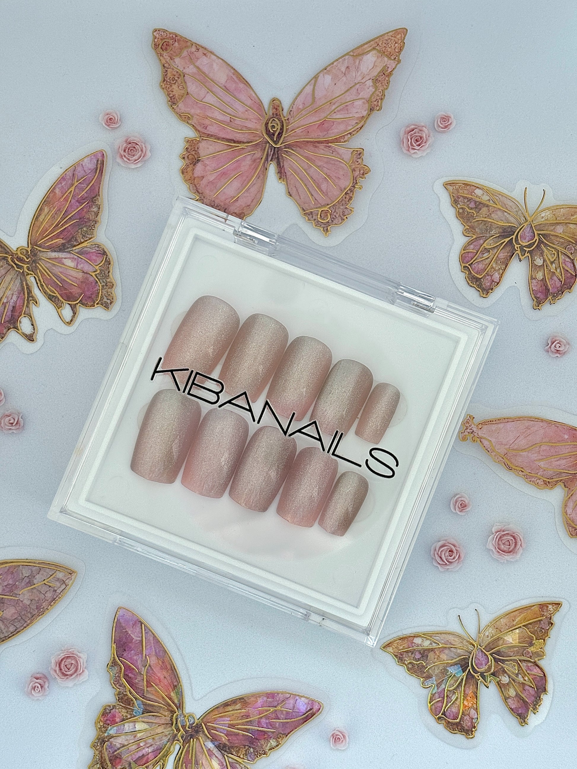 Press-On Nails Lovely Butterfly