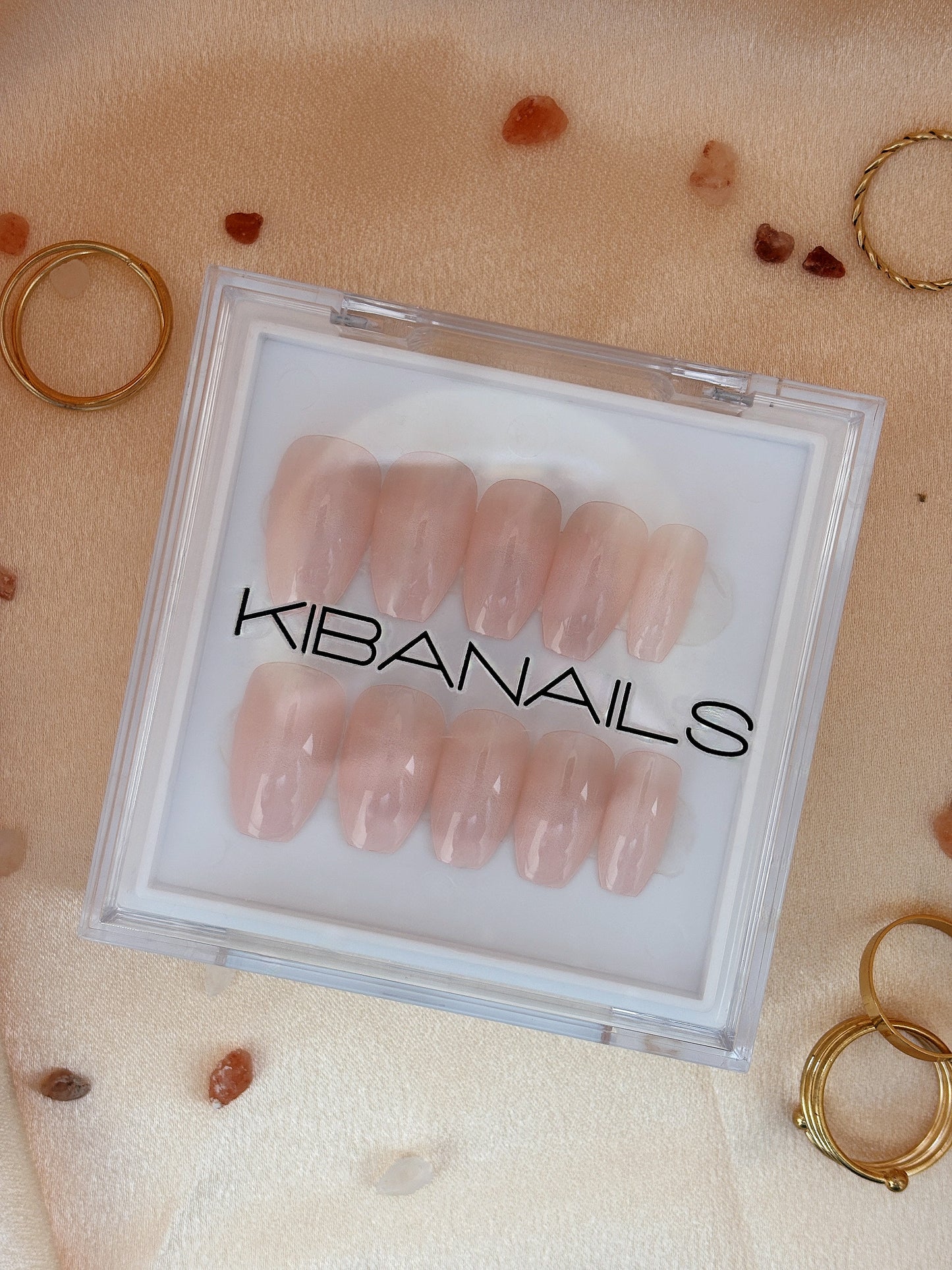 Press-On Nails Nude Chic
