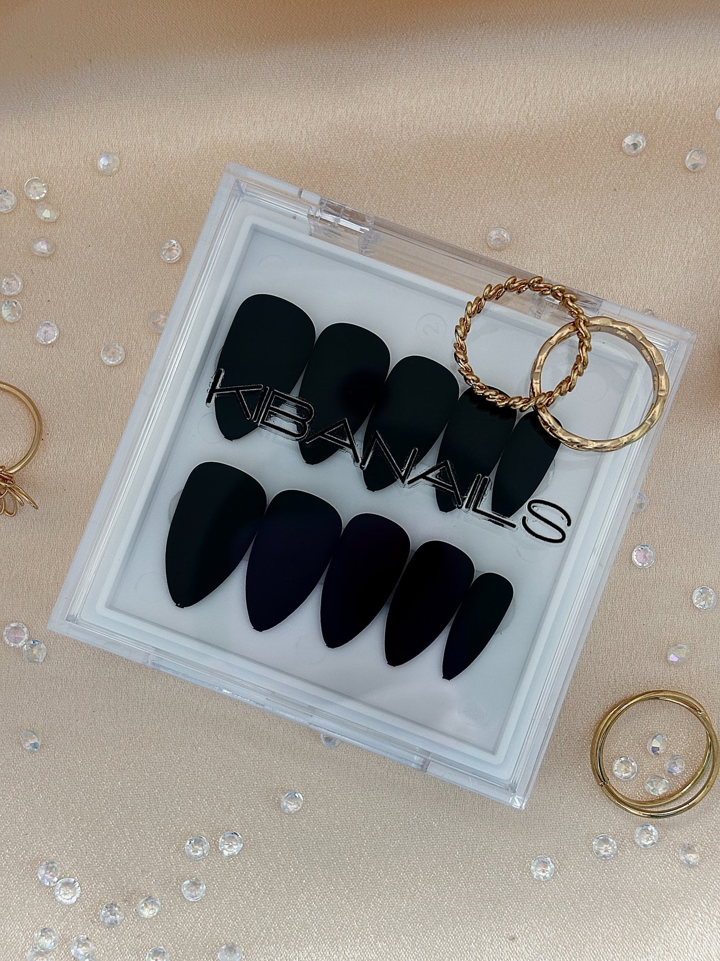 Press-On Nails Dark Eclipse