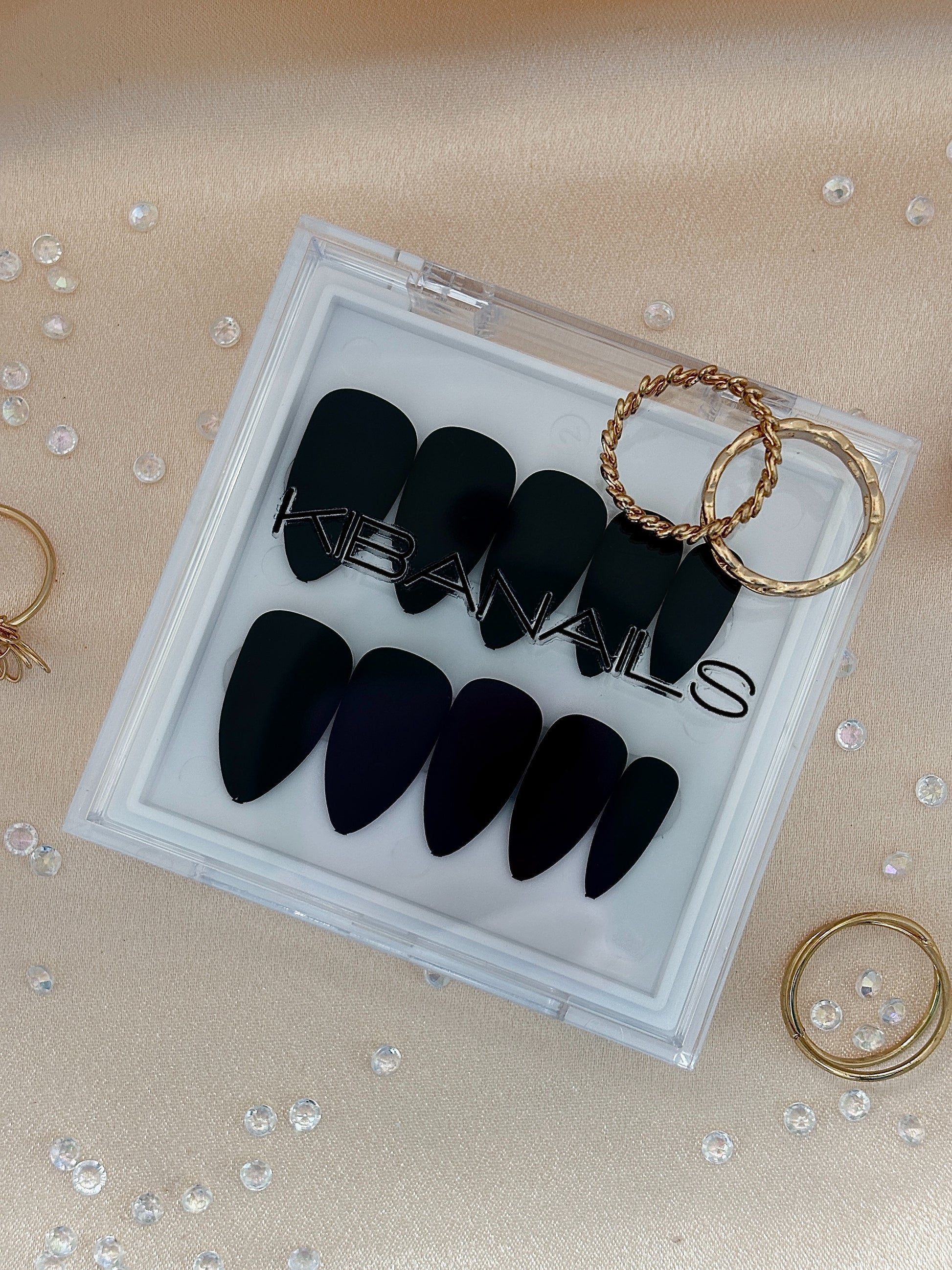 Press-On Nails Dark Eclipse