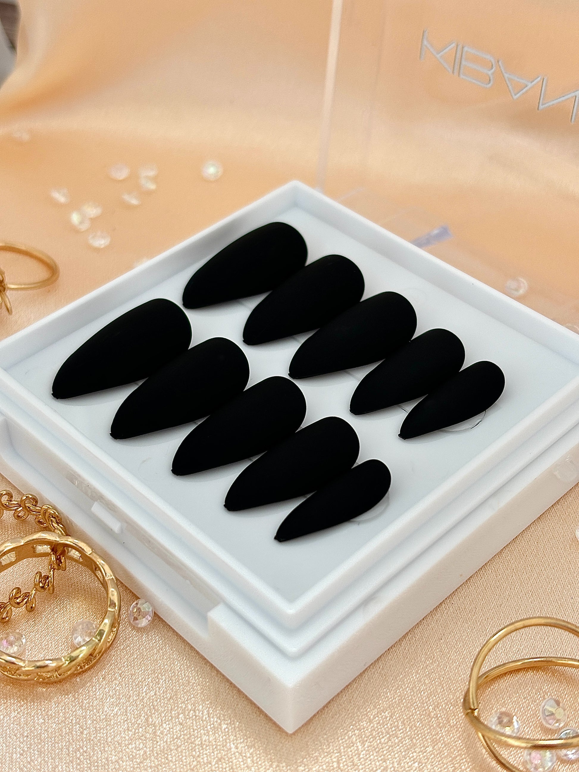Press-On Nails Dark Eclipse