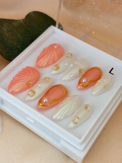 Press-On Nails Mermaid Dreams
