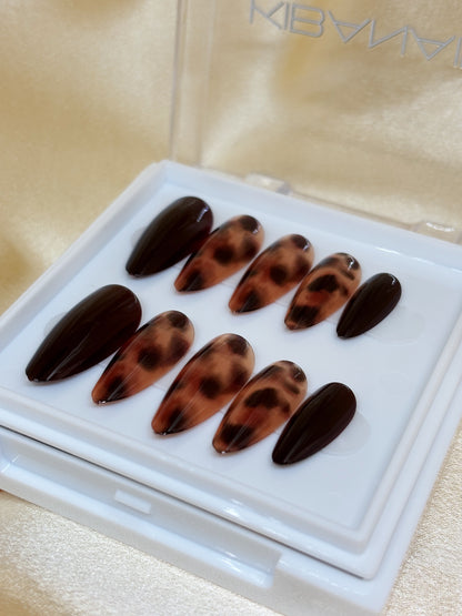 Press-On Nails Savannah Jasper